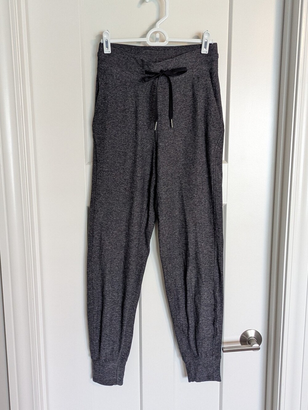 Lululemon Ready To Rulu Joggers - Heathered Grey Black sz 4